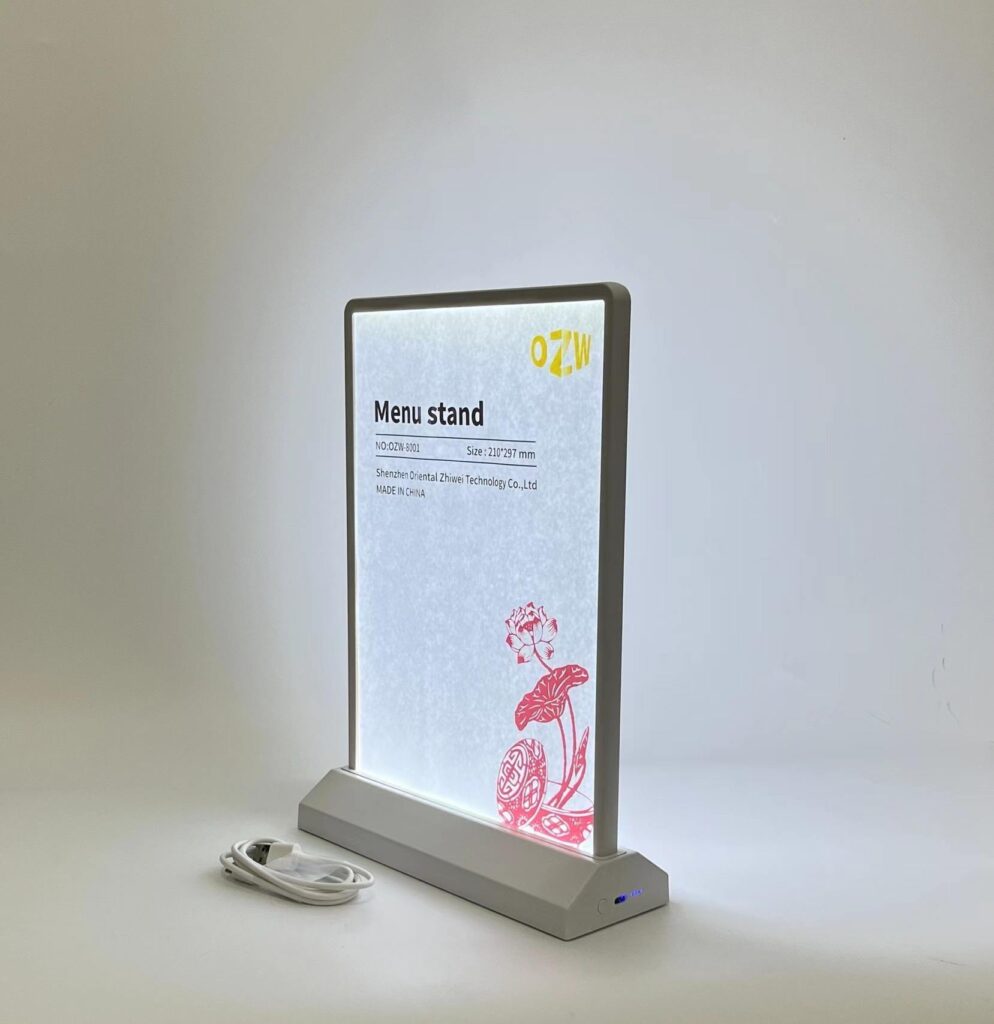 A3 (297 X 420) MM RECHARGEABLE TABLE LIGHT BOX - moaad